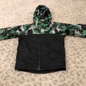 Lands End boys rain jacket